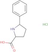 (2R,5R)-5-Phenylpyrrolidine-2-carboxylic acid hydrochloride