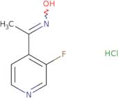 N-[1-(3-Fluoropyridin-4-yl)ethylidene]hydroxylamine hydrochloride