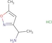 (1S)-1-(5-Methyl-1,2-oxazol-3-yl)ethan-1-amine hydrochloride