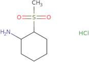 rac-(1R,2R)-2-Methanesulfonylcyclohexan-1-amine hydrochloride