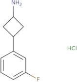 3-(3-Fluorophenyl)cyclobutan-1-amine hydrochloride