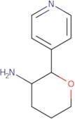 rac-(2R,3S)-2-(Pyridin-4-yl)oxan-3-amine