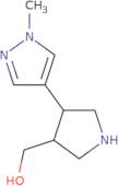 rac-[(3R,4S)-4-(1-Methyl-1H-pyrazol-4-yl)pyrrolidin-3-yl]methanol