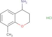 (4R)-8-Methyl-3,4-dihydro-2H-1-benzopyran-4-amine hydrochloride
