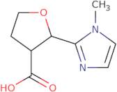 rac-(2R,3R)-2-(1-Methyl-1H-imidazol-2-yl)oxolane-3-carboxylic acid