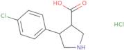 Trans-4-(4-chlorophenyl)pyrrolidine-3-carboxylic acid-hydrochloride