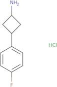 Trans-3-(4-fluorophenyl)cyclobutan-1-amine hydrochloride