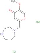 2-((1,4-Diazepan-1-yl)methyl)-5-methoxy-4H-pyran-4-one dihydrochloride