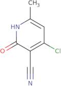 4-Chloro-6-methyl-2-oxo-1,2-dihydropyridine-3-carbonitrile