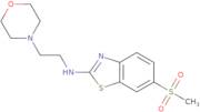 6-(Methylsulfonyl)-N-(2-morpholinoethyl)benzo[D]thiazol-2-amine