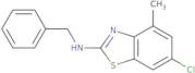 N-Benzyl-6-chloro-4-methylbenzo[D]thiazol-2-amine