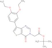 tert-Butyl [7-(3,4-diethoxyphenyl)-4-oxothieno[3,2-d]pyrimidin-3(4H)-yl]acetate