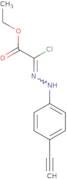 2-Chloro-2-(4'-ethynylphenylhydrazono)acetic acid ethyl ester