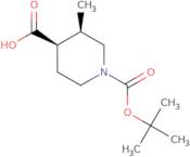 cis-1-N-Boc-3-methyl-piperidine-4-carboxylic acid