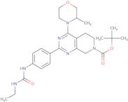 (S)-tert-butyl 2-(4-(3-ethylureido)phenyl)-4-(3-methylmorpholino)-5,6-dihydropyrido[3,4-d]pyrimidi…