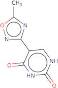 5-(5-Methyl-1,2,4-oxadiazol-3-yl)-1,2,3,4-tetrahydropyrimidine-2,4-dione