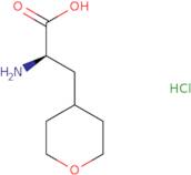 (2R)-2-amino-3-(oxan-4-yl)propanoic acid hydrochloride