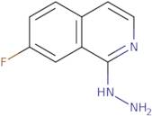 7-Fluoro-1-hydrazinylisoquinoline