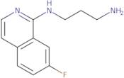 N1-(7-Fluoroisoquinolin-1-yl)propane-1,3-diamine