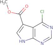 Methyl 4-chloro-7H-pyrrolo[2,3-D]pyrimidine-5-carboxylate