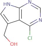 (4-Chloro-7H-pyrrolo[2,3-d]pyrimidin-5-yl)methanol