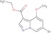 Ethyl 6-bromo-4-methoxypyrazolo[1,5-a]pyridine-3-carboxylate