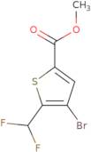 Methyl 4-bromo-5-(difluoromethyl)thiophene-2-carboxylate