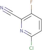 6-chloro-3-fluoropyridine-2-carbonitrile