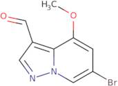 6-Bromo-4-methoxypyrazolo[1,5-a]pyridine-3-carbaldehyde