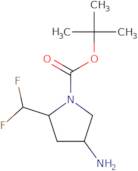 (2S,4R)-4-Amino-2-difluoromethyl-pyrrolidine-1-carboxylic acid tert-butyl ester