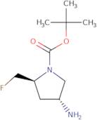 tert-Butyl (2S,4R)-4-Amino-2-(fluoromethyl)pyrrolidine-1-carboxylate