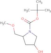 tert-Butyl (2S,4S)-4-hydroxy-2-(methoxymethyl)pyrrolidine-1-carboxylate