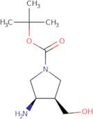 (3R,4R)-1-Boc-3-amino-4-(hydroxymethyl)pyrrolidine ee