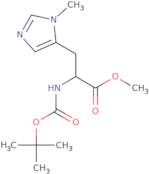 Methyl 2-((tert-Butoxycarbonyl)amino)-3-(1-methyl-1H-imidazol-5-yl)propanoate