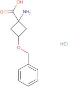 1-Amino-3-(benzyloxy)cyclobutanecarboxylic acid hydrochloride