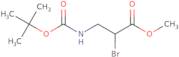 Methyl 2-bromo-3-{[(tert-butoxy)carbonyl]amino}propanoate