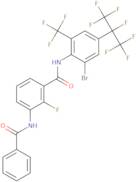 3-Benzamido-N-[2-bromo-4-(heptafluoropropan-2-yl)-6-(trifluoromethyl)phenyl]-2-fluorobenzamide