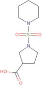 1-(Piperidine-1-sulfonyl)pyrrolidine-3-carboxylic acid