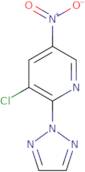 3-Chloro-5-nitro-2-(2H-1,2,3-triazol-2-yl)pyridine