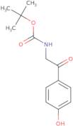 [2-(4-Hydroxy-phenyl)-2-oxo-ethyl]-carbamic acid tert-butyl ester