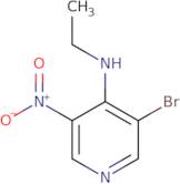 3-Bromo-N-ethyl-5-nitropyridin-4-amine