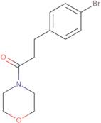 3-(4-Bromophenyl)-1-morpholinopropan-1-one