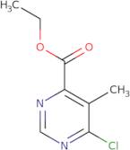 ethyl 6-chloro-5-methylpyrimidine-4-carboxylate