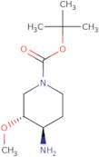 trans-4-Amino-1-boc-3-methoxypiperidine