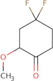 4,4-Difluoro-2-methoxycyclohexanone