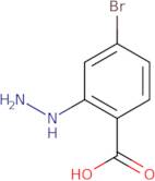 4-Bromo-2-hydrazinylbenzoic acid