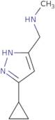 1-(5-Cyclopropyl-1H-pyrazol-3-yl)-N-methylmethanamine