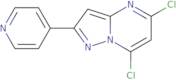 5,7-Dichloro-2-(pyridin-4-yl)pyrazolo[1,5-a]pyrimidine