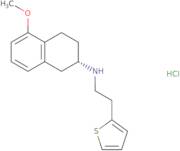 (S)-5-methoxy-N-(2-(thiophen-2-yl)ethyl)-1,2,3,4-tetrahydronaphthalen-2-amine hydrochloride