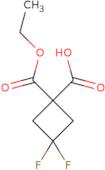 1-(Ethoxycarbonyl)-3,3-difluorocyclobutanecarboxylic acid